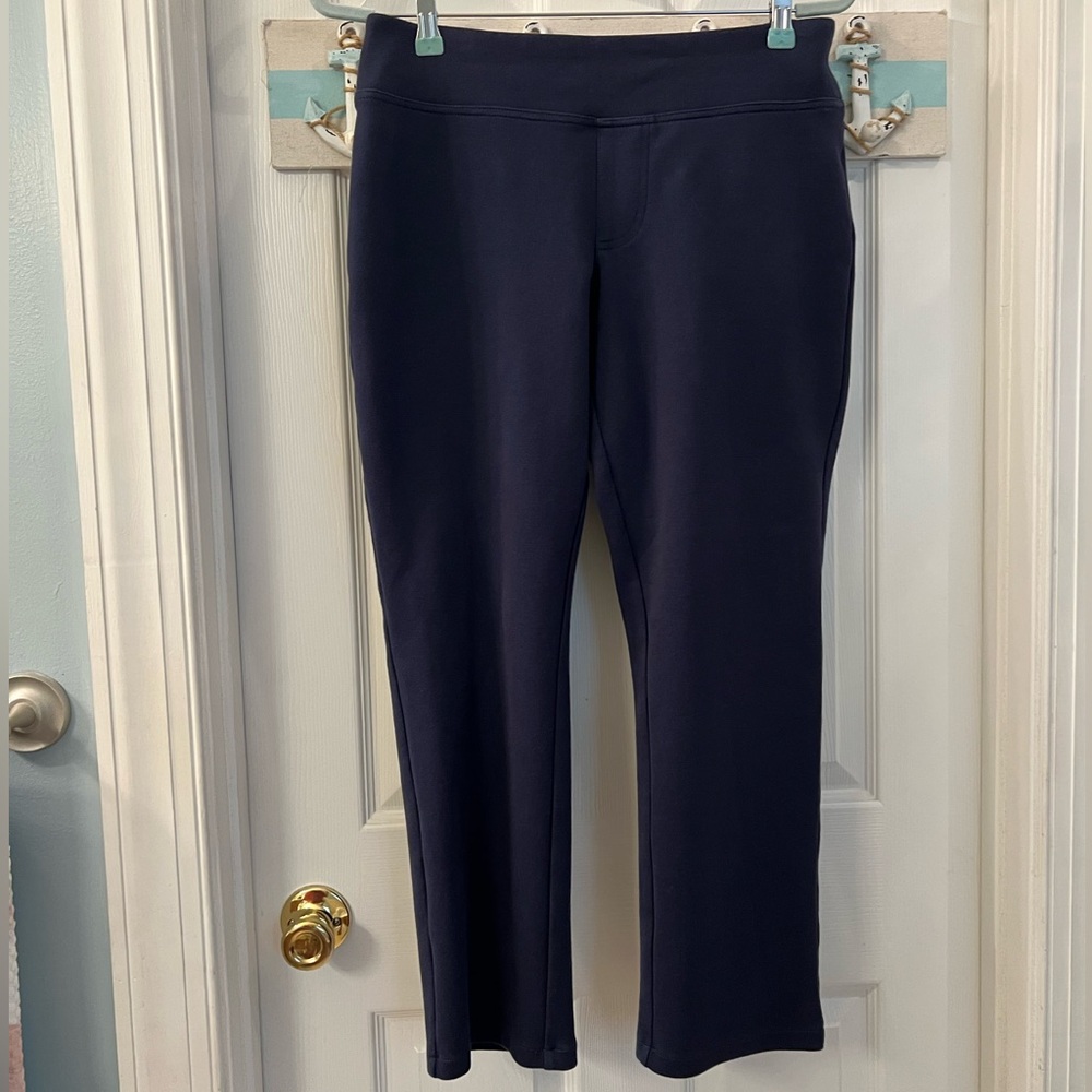 Denim & Co Pull-On Blue Stretch Joggers Sz SP